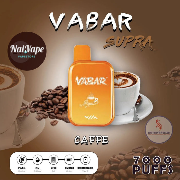 Vabar Supra 7000 Puffs Disposable Rechargeable Vape